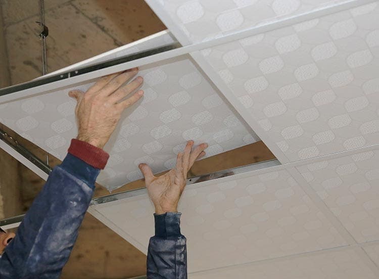 Gypsum Ceiling Installation