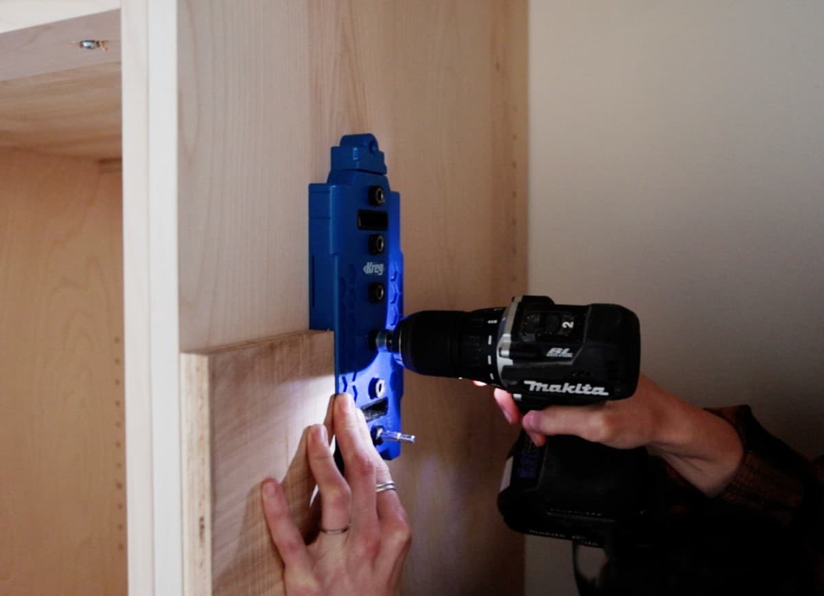 Shelf & Cabinet Drilling